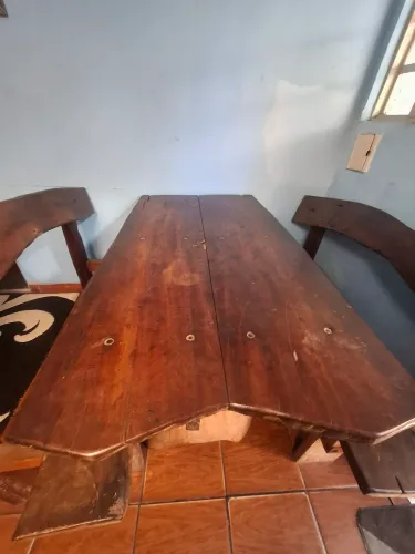 Vendo mesa 100 por cento rústica 