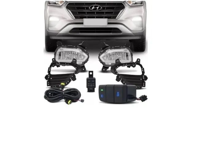 Kit Farol Milha Neblina Hyundai Creta 2017 2018 2019