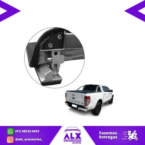 Capota Maritima Flashcover Ranger 2016 à 2021 XLs Cabine Dupla