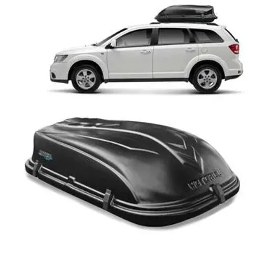 Maleiro Bagageiro Baú Motobul 380L - Preto