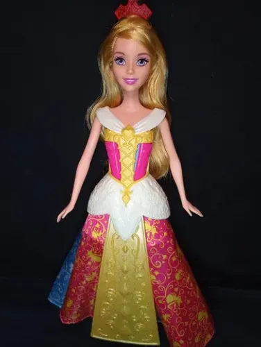 Barbie Collector - Disney Princesa Aurora Magic Dress - Novinha
