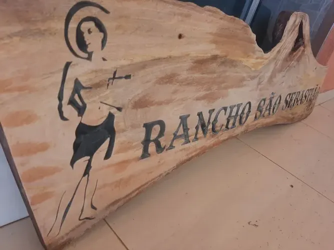 Placa para fazenda