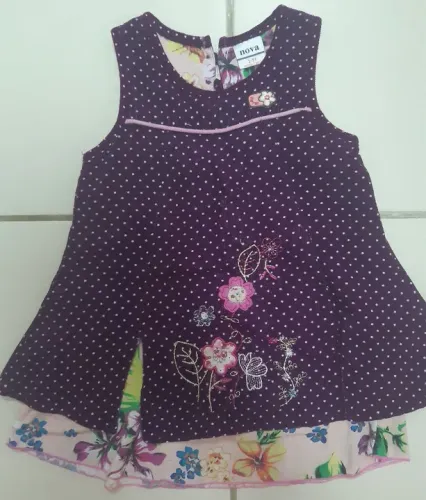 Vestido tamanho 2-3 anos