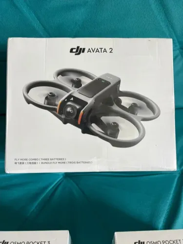 Drone Dji Avata 2 Combo Flymore (3 baterias) - lacrado Nota fiscal - loja fisica