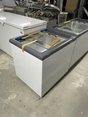 Freezer Horizontal Tampa de Vidro 200L (Ester)