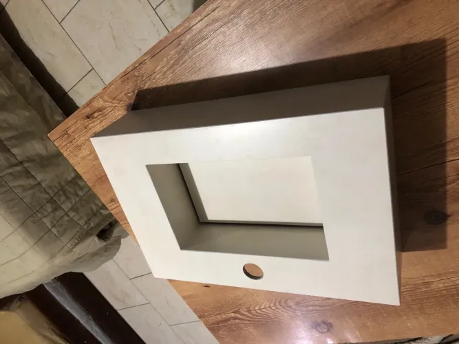 Cuba para banheiro em porcelanato , nova, sem uso