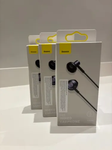 Fones de Ouvido Baseus H19 Wired Earphone