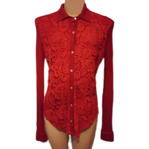 Camisa Bobstore manga comprida renda guipir P