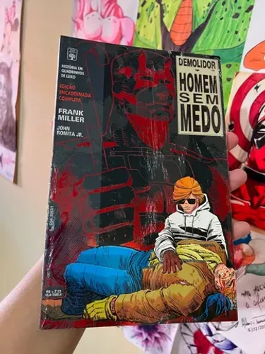 Demolidor homem sem medo edição encadernada de luxo de 1996 completa