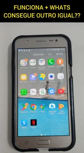 Samsung J5 | Dual Chip funcionando whatsaap youtube banco e rede social