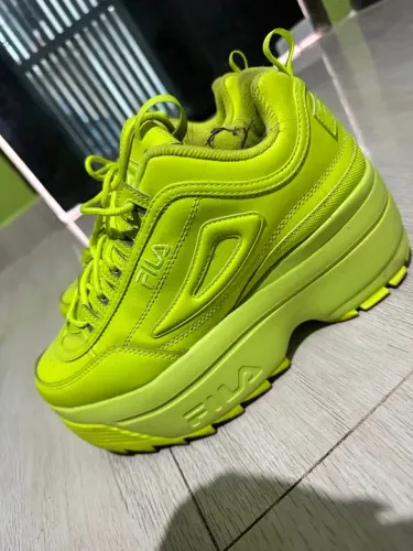 Tênis Fila Disruptor 2 Feminino Neon 39 - Us 10