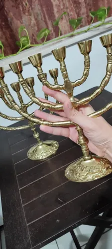 Menora Castiçal Candelabro