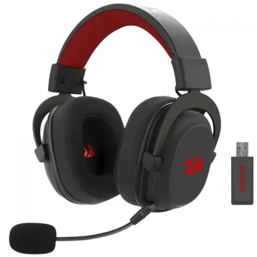 Headset Gamer Redragon Zeus Pro Sem Fio Bluetooth Surround 7.1 - WZetta