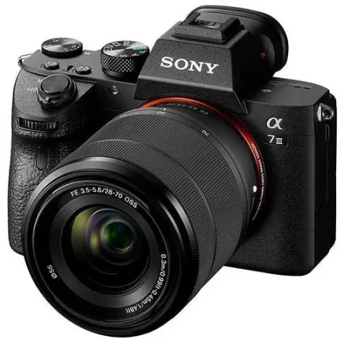 Câmera Digital Sony A7 III 24.2MP 3.0" + Lente FE 28-70MM Oss - Nova na caixa