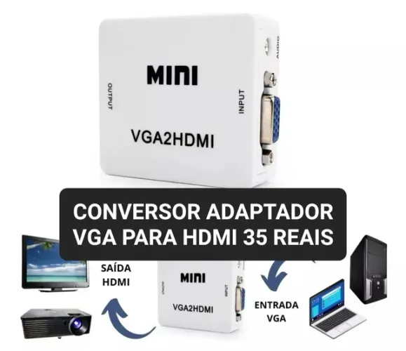 Mini conversor adaptador 