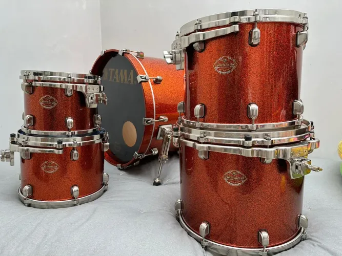 Bateria Tama Starclassic Maple japan Marigold RARIDADE