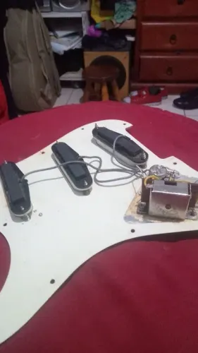 Escudo Squier antigo stratocasterescudo