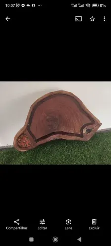 Tábua de corte em sucupira