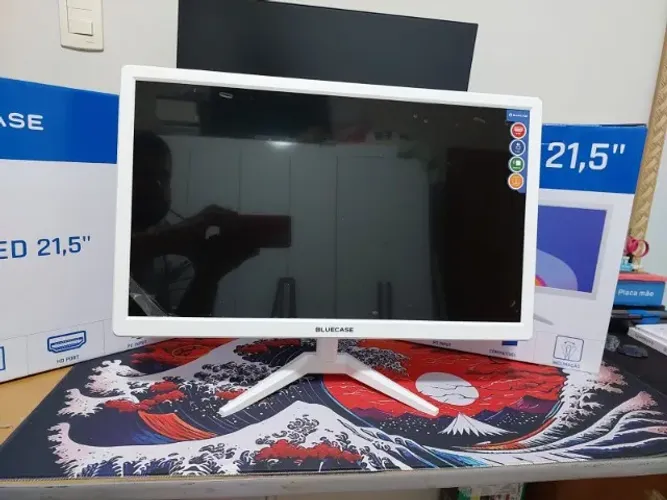 Monitor 21,5? FullHd Branco HDMI - A&G Informática