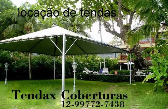 Aluguel de tendas barata 12- *