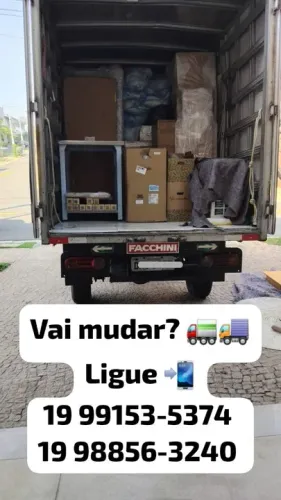 Transporte com Caminhão Baú/ Carreto / Frete