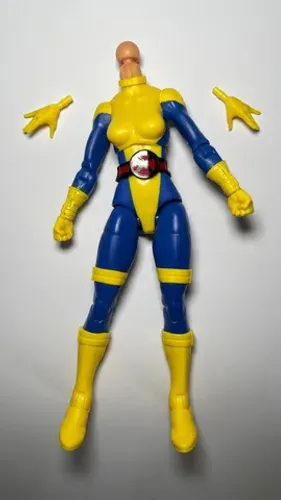 Marvel Legends Corpo Altura 14 cm - X-MEN Uniforme Amarelo - Mulher / Adolescente