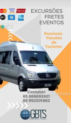 Transporte Executivo, Fretes e Turismo - Van