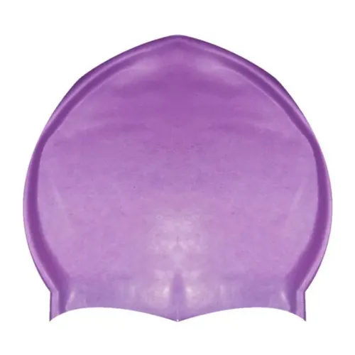 touca de natação silicone sun way elp0521 profissional-roxo