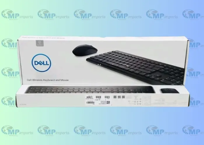 Loja MP Imports: Teclado e Mouse Sem Fio Dell KM3322W, USB, ABNT2, Preto
