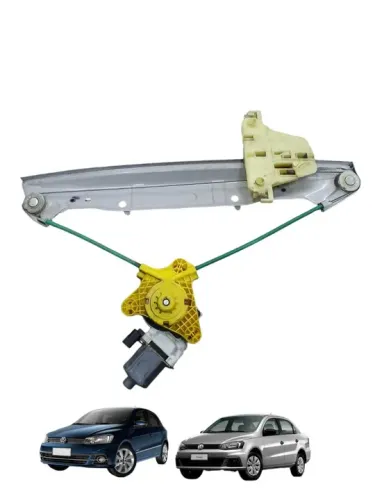 Maquina e Motor Vidro Elétrico Gol Voyage G7 G8 Dianteiro Esquerdo