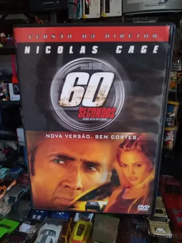 Filme em DVD com Nicolas Cleide 60 segundos