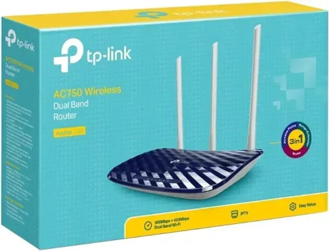 TP-Link Archer C20-W v5, AC750 Roteador Wireless Dual Band