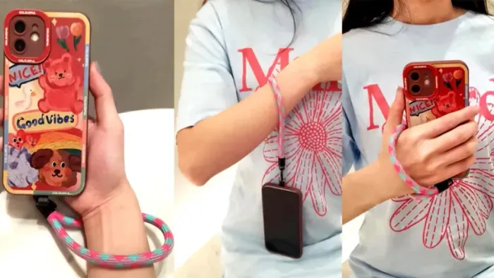 Cordão / Pulseira de segurança para celular