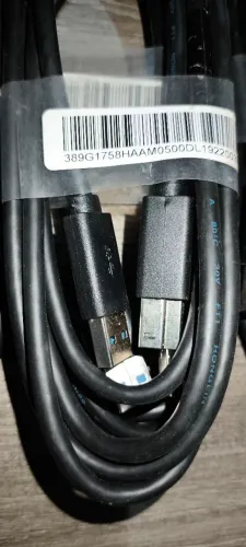 Lote Cabos USB - Tipo A /Tipo B - USB 3.0 - Monitor HuB