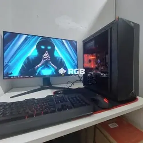 PC Gamer COMPLETO intel core i3 + RX570 + 1 ano de garantia e em até 12x