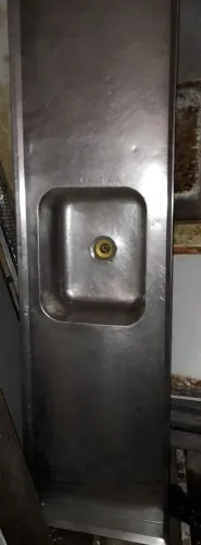 Pia tanque inox 304 com 3.30 por 60 cm