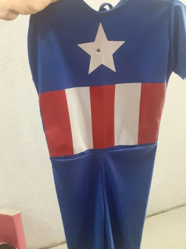 Fantasia do capitão América e outras