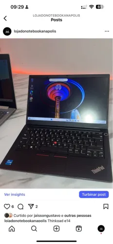 Lenovo Thinkpad E14 i5 11º 8gb ram 256gb ssd Intel Iris Xe 