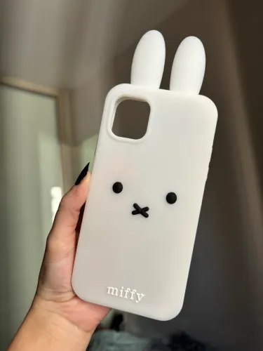 Capinha Miffy iPhone 11 Celular Branco Phone Case Kawaii