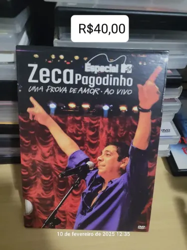DVD Zeca Pagodinho - Uma Prova de Amor Ao Vivo