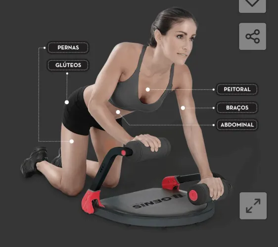 Plataforma Abdominal AB Max Genis