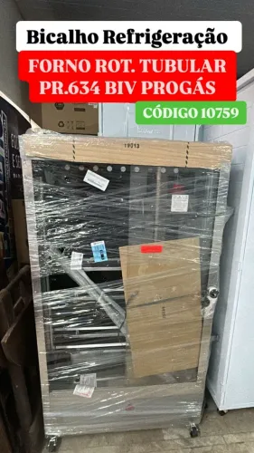 FORNO ROT. TUBULAR PR 634 BIV PROGAS NOVO