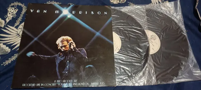 LP Van Morrison "It's too late to stop now" Live Duplo Imp