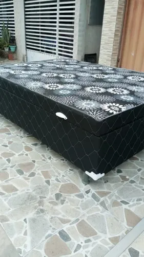 Cama Box Casal bau com Design Moderno