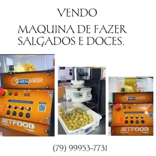 Vende-se máquina de fazer salgados 