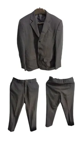 Terno Masculino azul Listrado n48