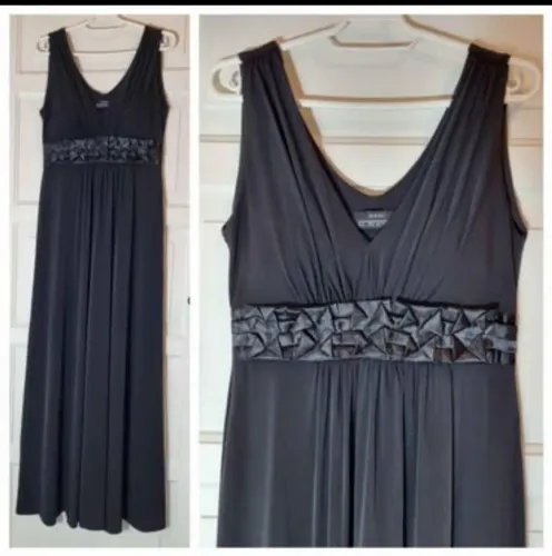 Vestido longo preto tam M marca M Wanna