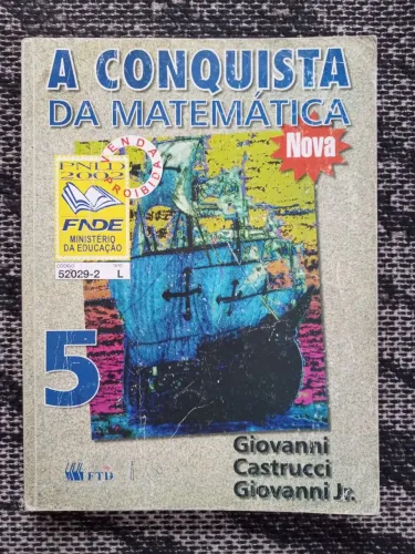 Livro de Matemática - 5a Série - Giovanni, Castrucci e Giovanni Jr.