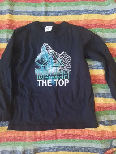 Camiseta Elian Infantil Manga Longa - Reach the Top - Tamanho 4