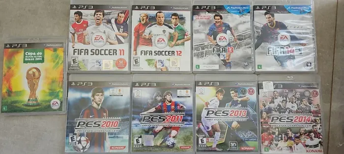 9 Jogos Futebol PS3